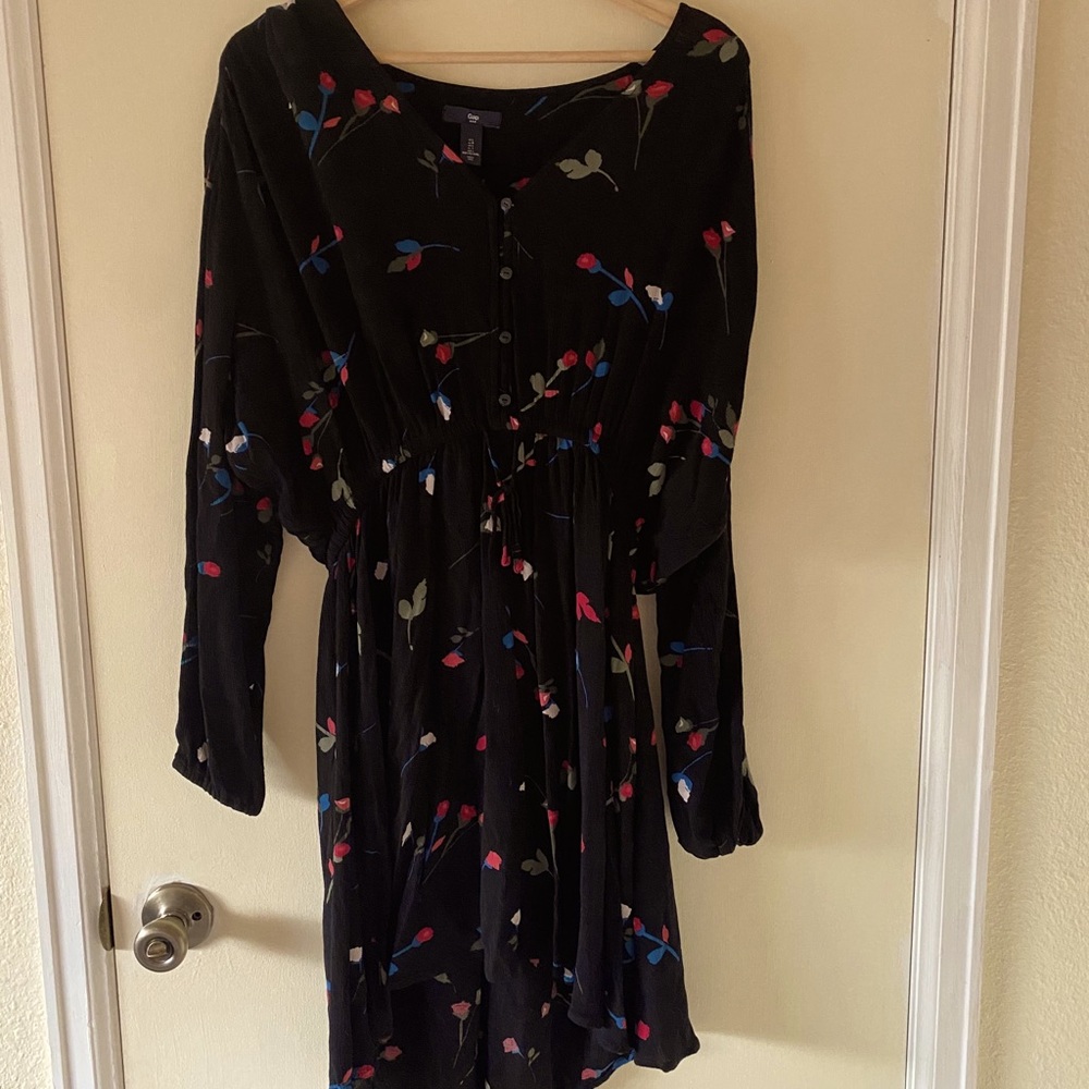 Gap Drawstring Waist Dress